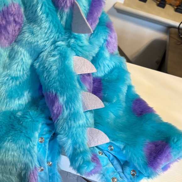 Pottery Barn Blue and Purple Furry Costume - Picture 5 of 6